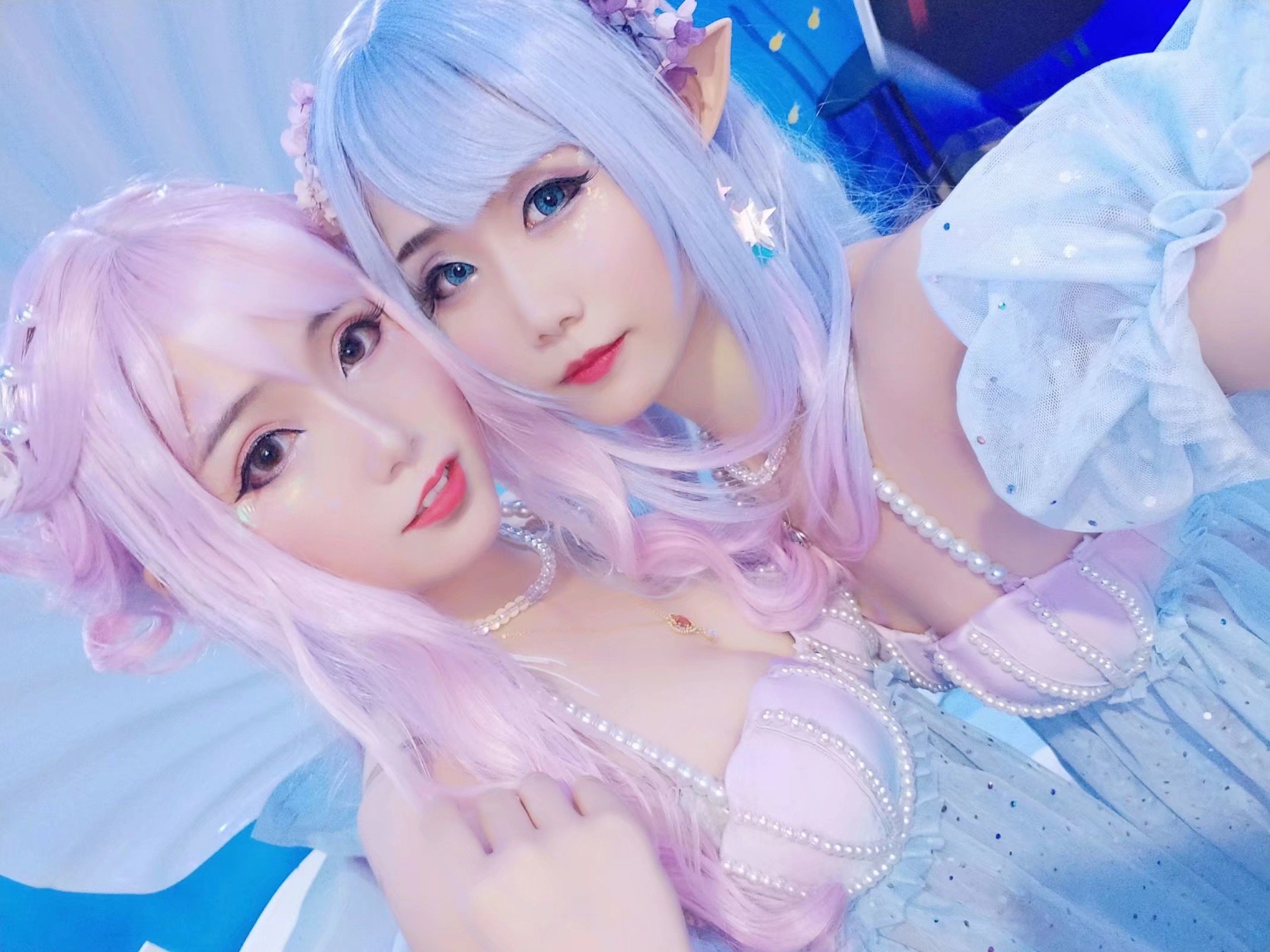 图片[1]-曉美媽 – NO.025 双子姊妹天使[14P]-XikXak